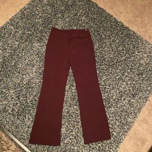 Byerwear size 9 slacks in plumb color